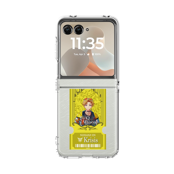 クリアケース［ NIJISANJI EN - Yu Q. Wilson - チケット ］