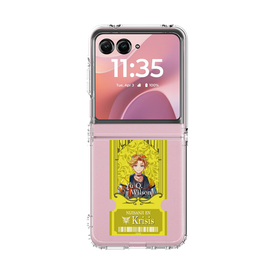 クリアケース［ NIJISANJI EN - Yu Q. Wilson - チケット ］