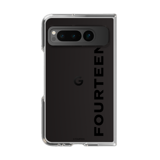 クリアケース［ フォーティーン - フォーティーンロゴ - クリア ］