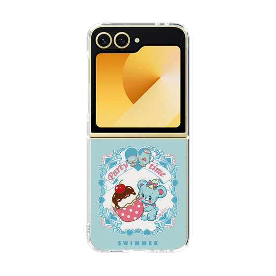 クリアケース［ SWIMMER - パーティー - ハグリー ］