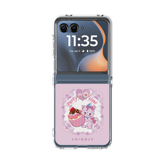 クリアケース［ SWIMMER - パーティー - キャミー ］