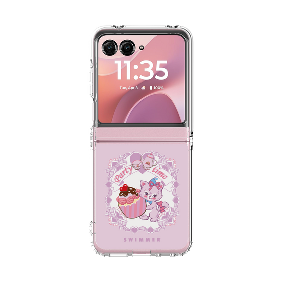 クリアケース［ SWIMMER - パーティー - キャミー ］