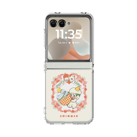 クリアケース［ SWIMMER - パーティー - ラッフィー ］