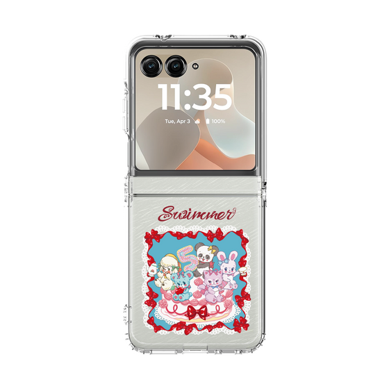 クリアケース［ SWIMMER - ケーキ ］