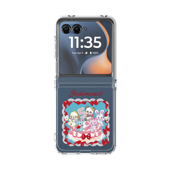 クリアケース［ SWIMMER - ケーキ ］