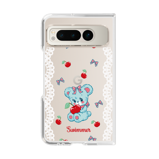 クリアケース［ SWIMMER - チェリー - ハグリー ］