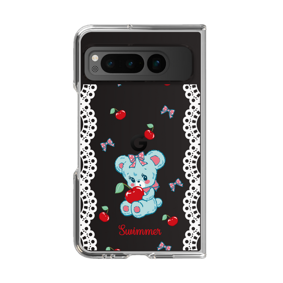 クリアケース［ SWIMMER - チェリー - ハグリー ］