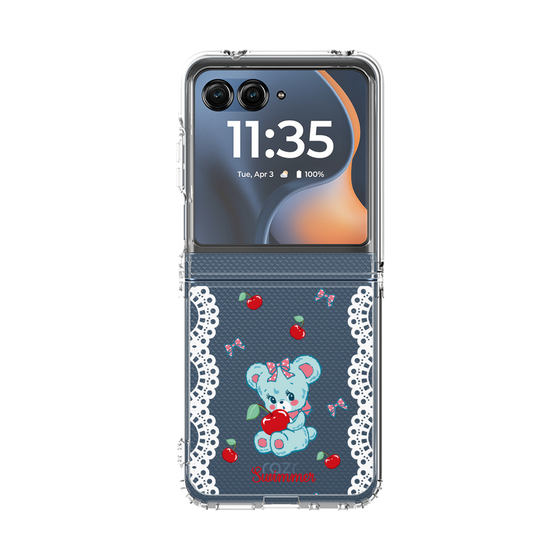 クリアケース［ SWIMMER - チェリー - ハグリー ］