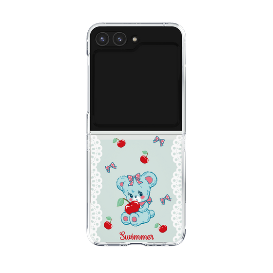クリアケース［ SWIMMER - チェリー - ハグリー ］