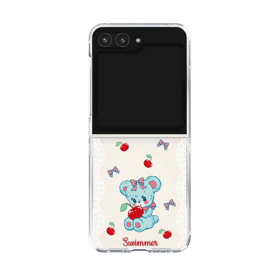 クリアケース［ SWIMMER - チェリー - ハグリー ］