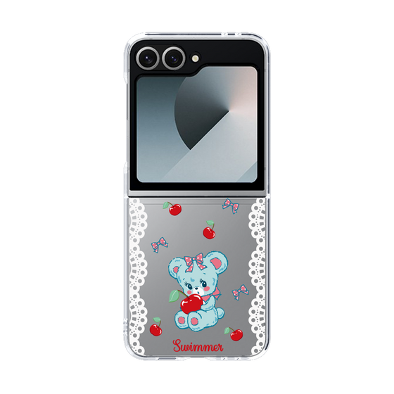 クリアケース［ SWIMMER - チェリー - ハグリー ］