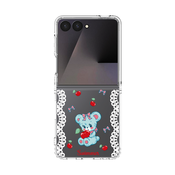 クリアケース［ SWIMMER - チェリー - ハグリー ］