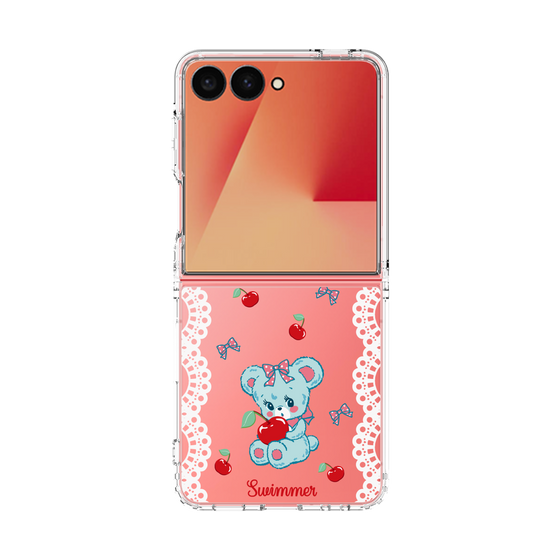 クリアケース［ SWIMMER - チェリー - ハグリー ］