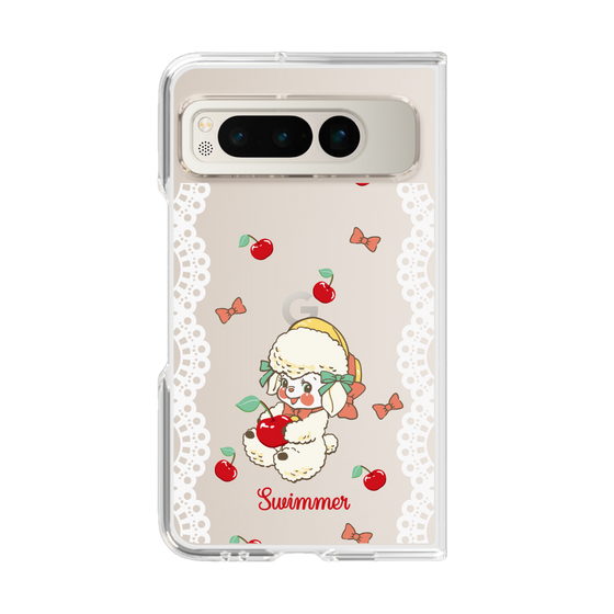 クリアケース［ SWIMMER - チェリー - ラッフィー ］