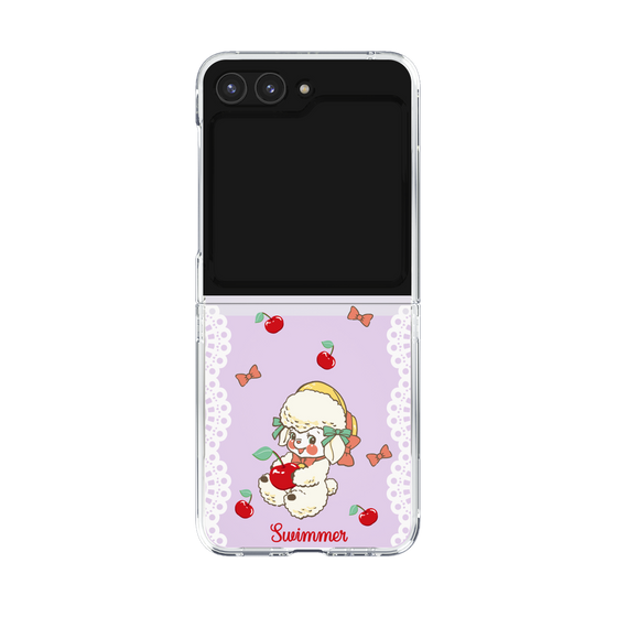 クリアケース［ SWIMMER - チェリー - ラッフィー ］