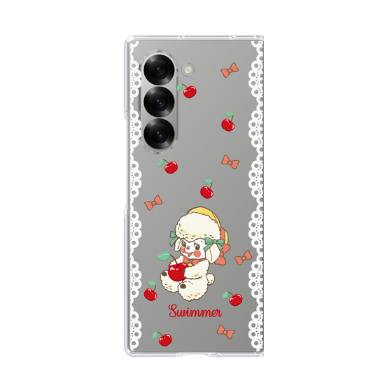 クリアケース［ SWIMMER - チェリー - ラッフィー ］