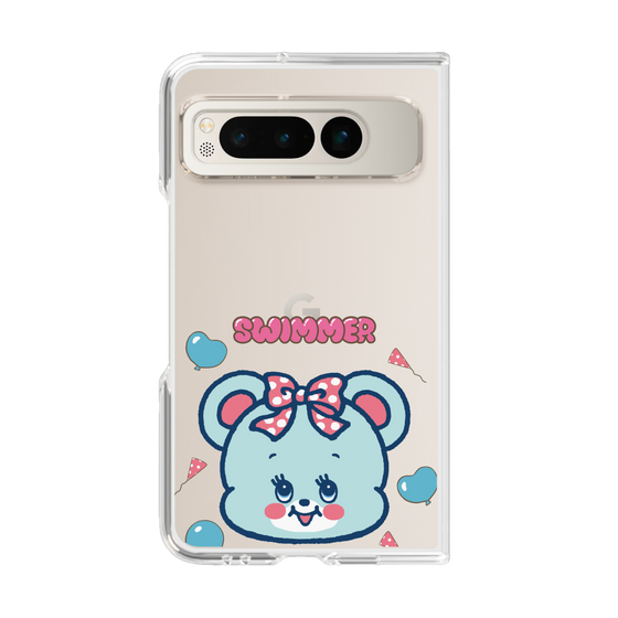 クリアケース［ SWIMMER - フェイス - ハグリー ］