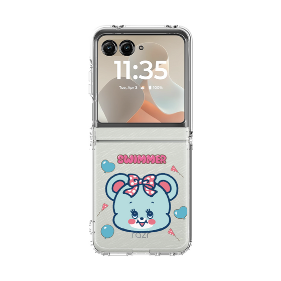 クリアケース［ SWIMMER - フェイス - ハグリー ］