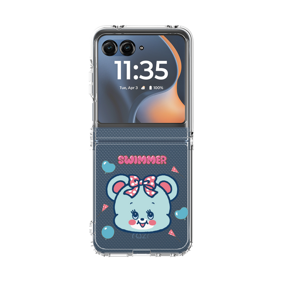 クリアケース［ SWIMMER - フェイス - ハグリー ］