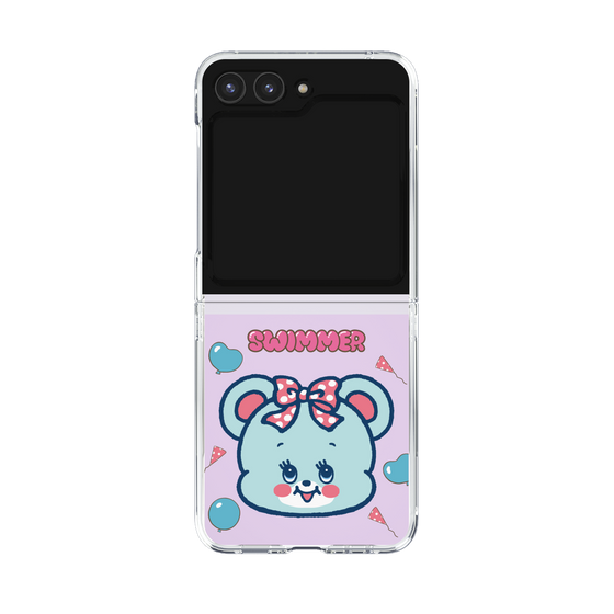 クリアケース［ SWIMMER - フェイス - ハグリー ］