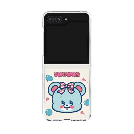 クリアケース［ SWIMMER - フェイス - ハグリー ］