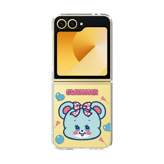 クリアケース［ SWIMMER - フェイス - ハグリー ］