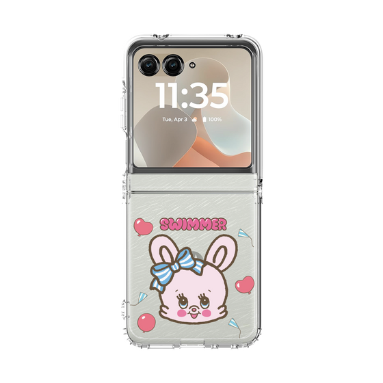 クリアケース［ SWIMMER - フェイス - リバニー ］