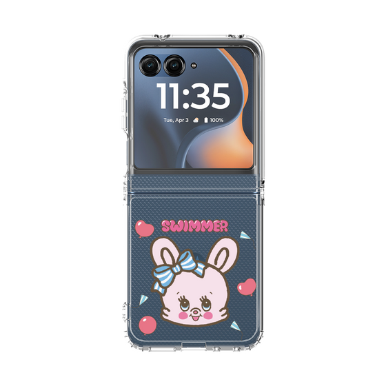 クリアケース［ SWIMMER - フェイス - リバニー ］