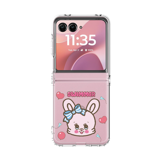 クリアケース［ SWIMMER - フェイス - リバニー ］