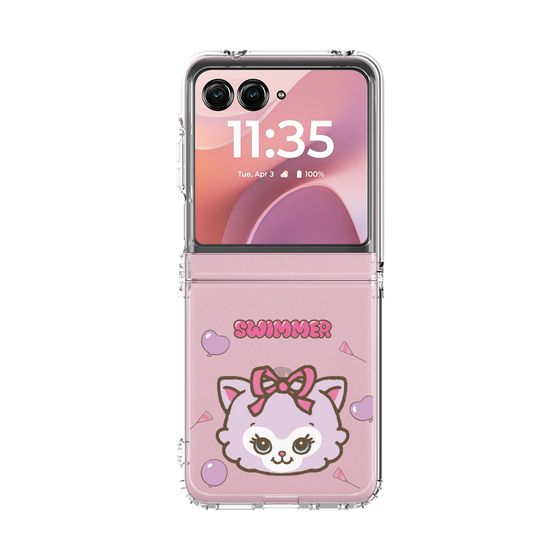 クリアケース［ SWIMMER - フェイス - キャミー ］