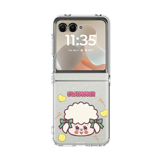 クリアケース［ SWIMMER - フェイス - ラッフィー ］