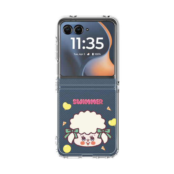 クリアケース［ SWIMMER - フェイス - ラッフィー ］