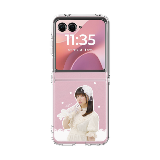 クリアケース［ 法元明菜 - レース ］