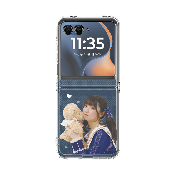クリアケース［ 法元明菜 - テディベア ］