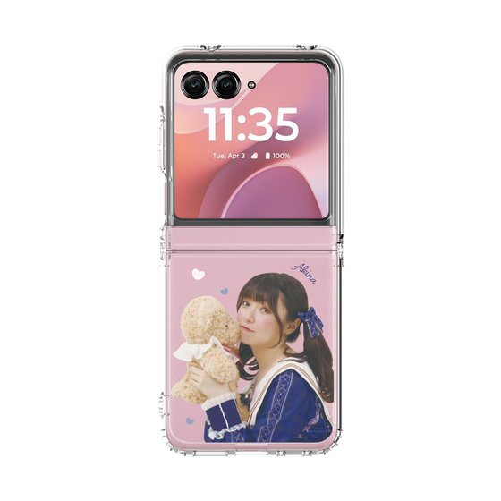 クリアケース［ 法元明菜 - テディベア ］