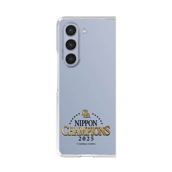 クリアケース［ 福岡ソフトバンクホークス - NIPPON CHAMPIONS 2025 ロゴ - クリア ］