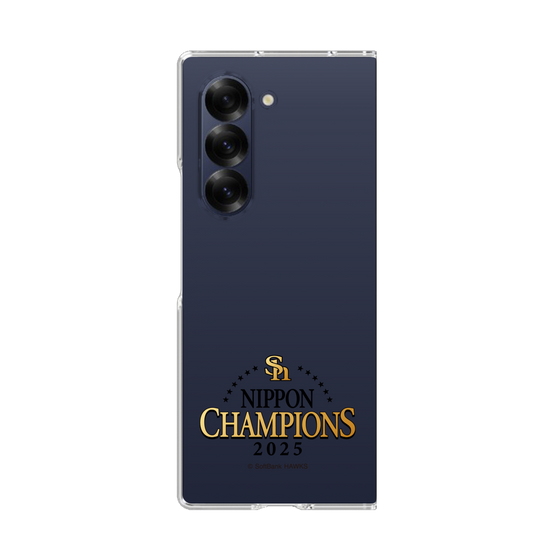 クリアケース［ 福岡ソフトバンクホークス - NIPPON CHAMPIONS 2025 ロゴ - クリア ］