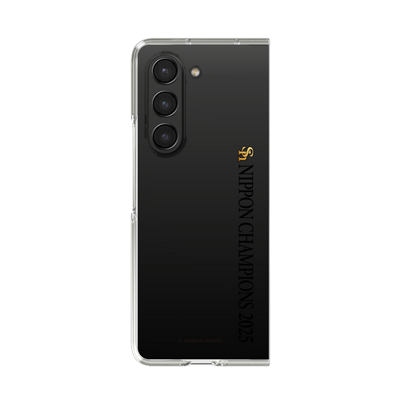 クリアケース［ 福岡ソフトバンクホークス - NIPPON CHAMPIONS 2025 ロゴ - 縦ロゴ ］