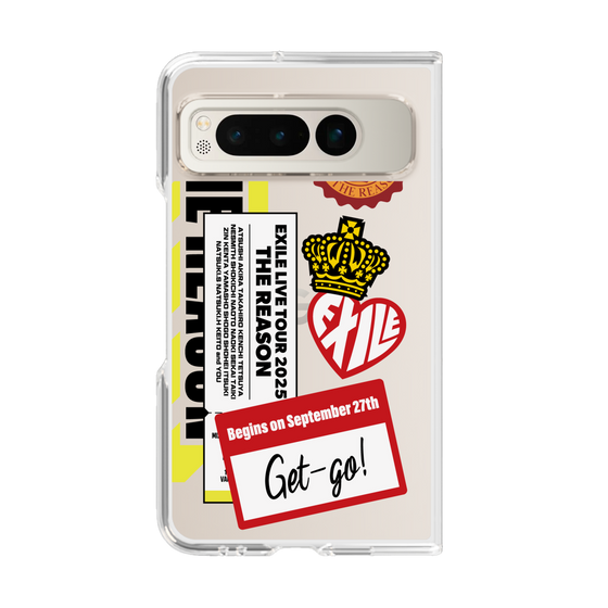 クリアケース［ EXILE LIVE TOUR 2025 "THE REASON" - ステッカー ］