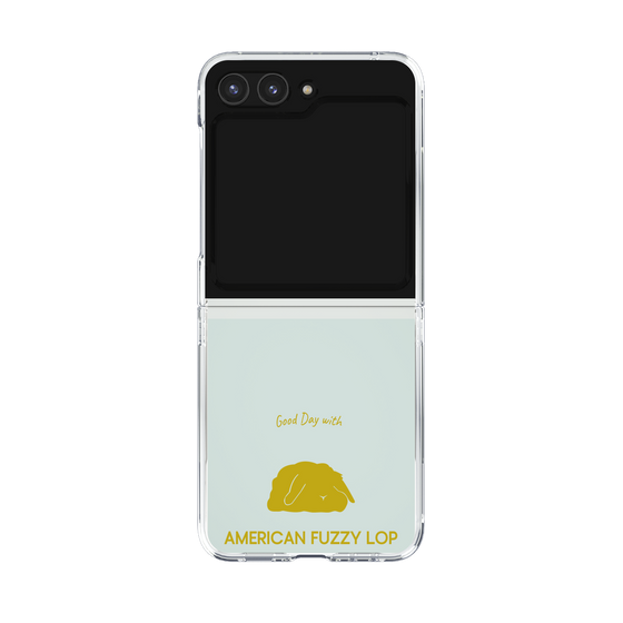 クリアケース［ &UCHINOCO - うさぎ - アメリカンファジーロップ ］