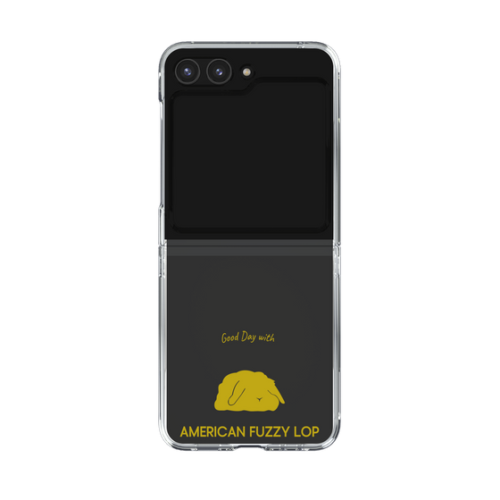 クリアケース［ &UCHINOCO - うさぎ - アメリカンファジーロップ ］