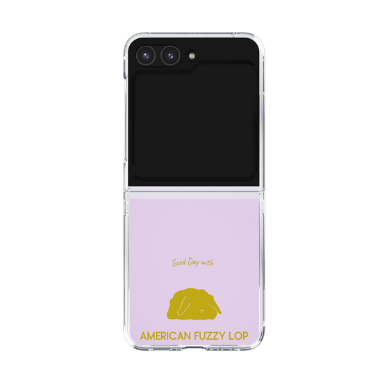 クリアケース［ &UCHINOCO - うさぎ - アメリカンファジーロップ ］