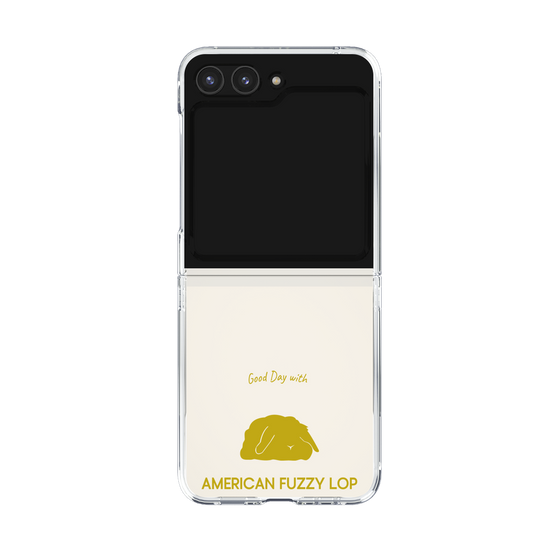 クリアケース［ &UCHINOCO - うさぎ - アメリカンファジーロップ ］