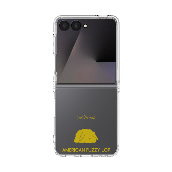 クリアケース［ &UCHINOCO - うさぎ - アメリカンファジーロップ ］