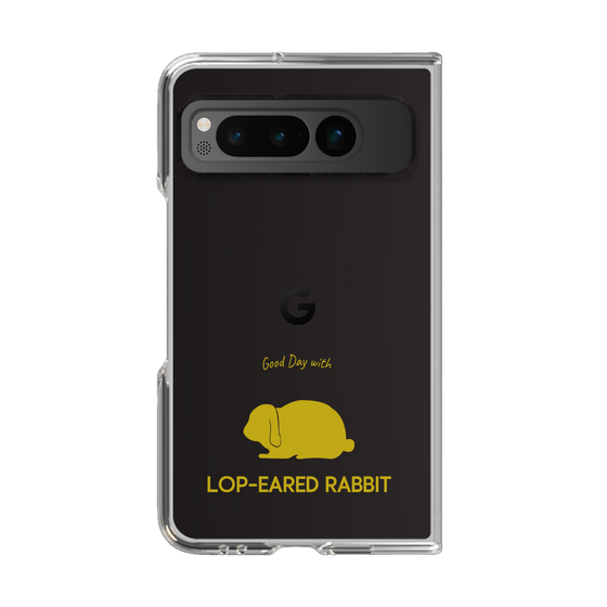 クリアケース［ &UCHINOCO - うさぎ - ロップイヤー ］