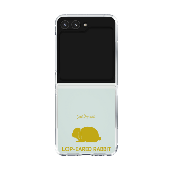 クリアケース［ &UCHINOCO - うさぎ - ロップイヤー ］