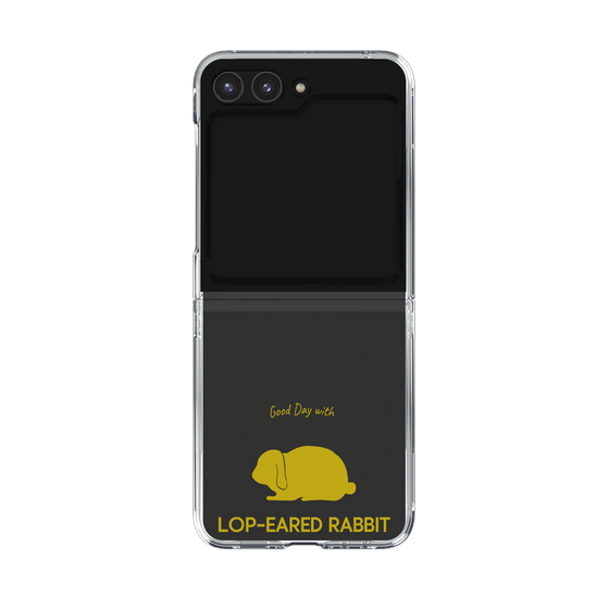 クリアケース［ &UCHINOCO - うさぎ - ロップイヤー ］