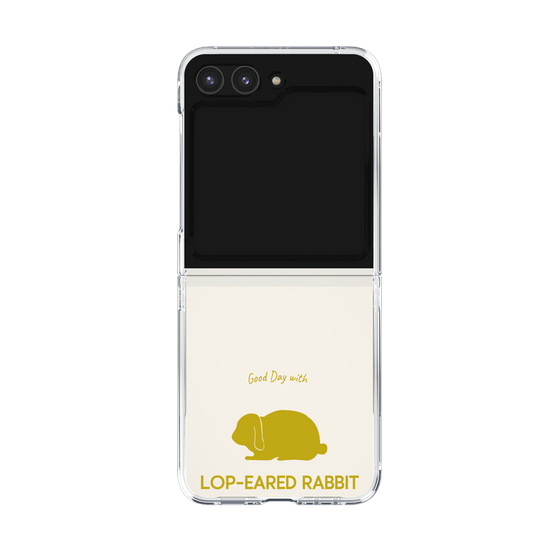 クリアケース［ &UCHINOCO - うさぎ - ロップイヤー ］