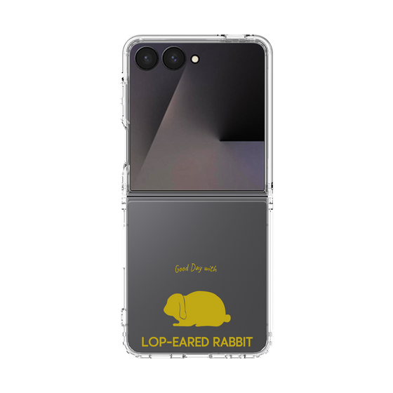 クリアケース［ &UCHINOCO - うさぎ - ロップイヤー ］