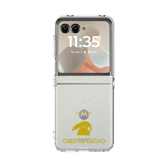 クリアケース［ &UCHINOCO - クレステッドゲッコー ］